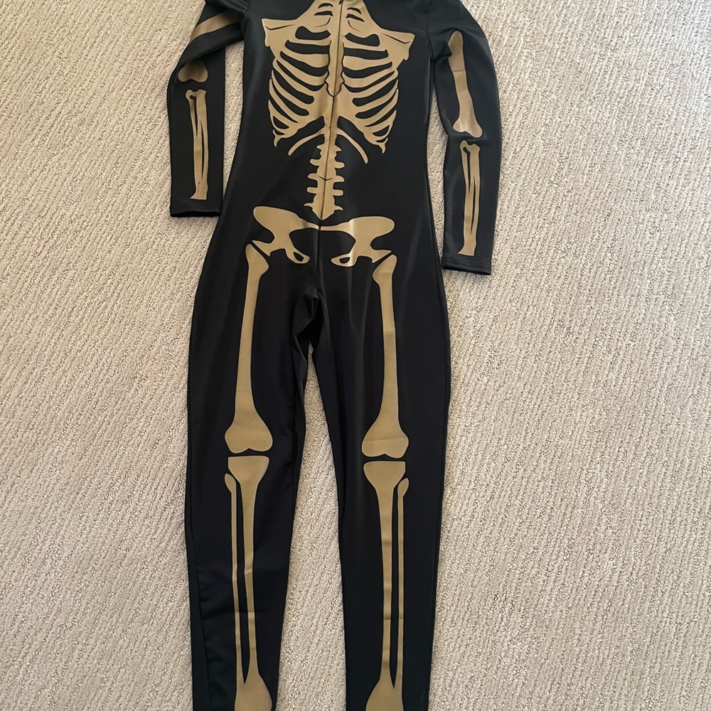 Tips Elves womens Halloween skeleton costume